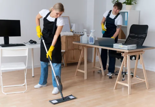 Nettoyage de bureau professionnel à Cuissai